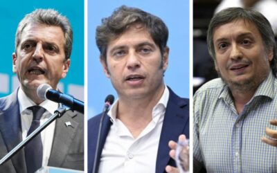 Kicillof, Massa y Máximo acordaron en La Plata presentar a los candidatos más “competitivos”
