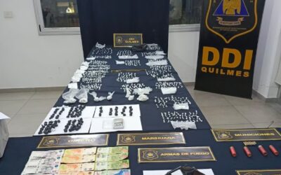 Cuatro detenidos y más de mil dosis de cocaína en una  causa contra dos presos de la cárcel de Florencio Varela