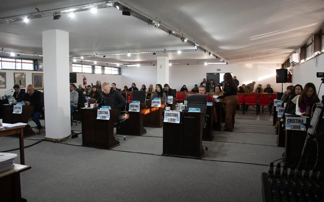 Sesionó el Concejo Deliberante con  pedido oficialista de “Cristina Libre”