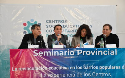 Municipio y Provincia potenciaron políticas públicas de reinserción escolar
