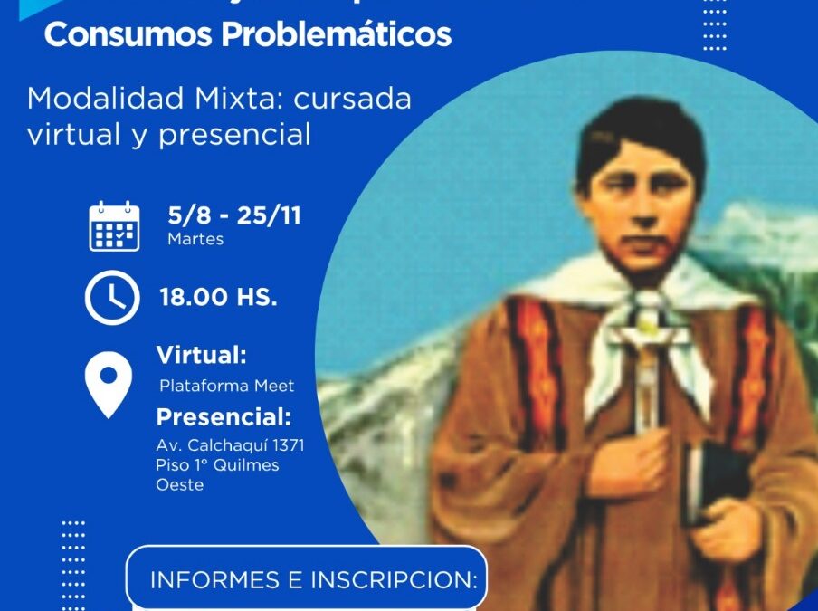 Seminario de La Pastoral de Adicciones y  Drogadependencia de la Diócesis de Quilmes  de Prevención en consumo problemático