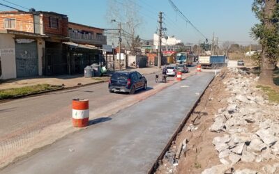 Avances de obras en la Ruta Provincial Nº 53 y en el Cementerio