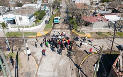 Nuevo pavimento en Km 26,700