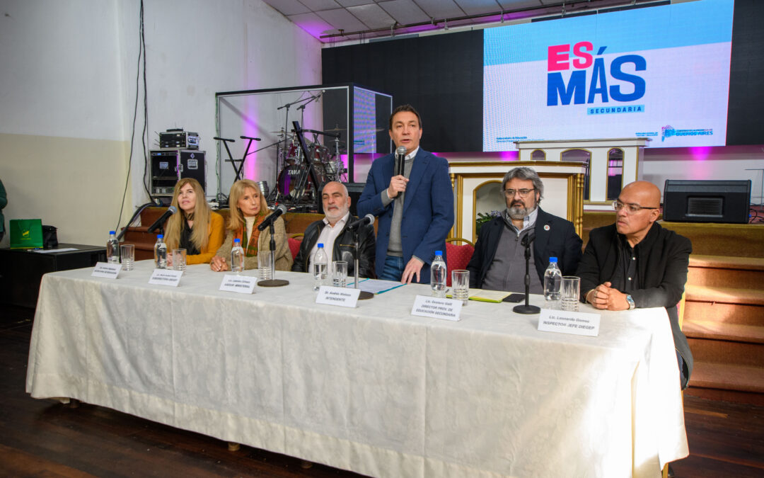 Jornada de debate en Florencio Varela por el nuevo régimen general académico en la escuela secundaria