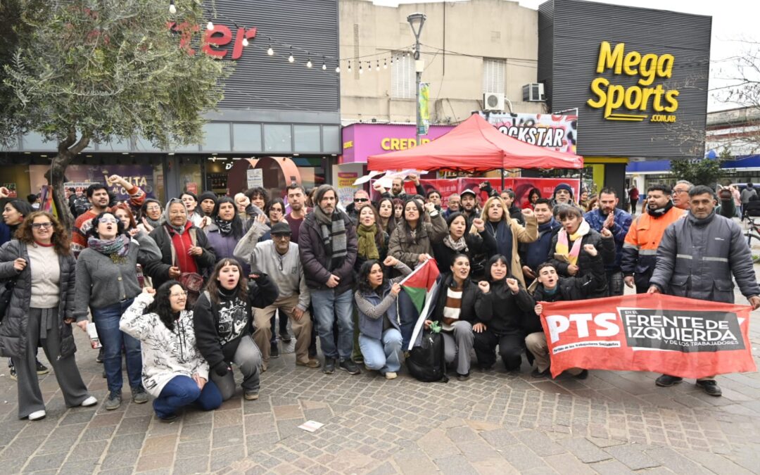 Del Caño en Varela: «Lo que el Gobierno  les da a los especuladores tiene que ir para  educación, salud, jubilados y trabajadores»