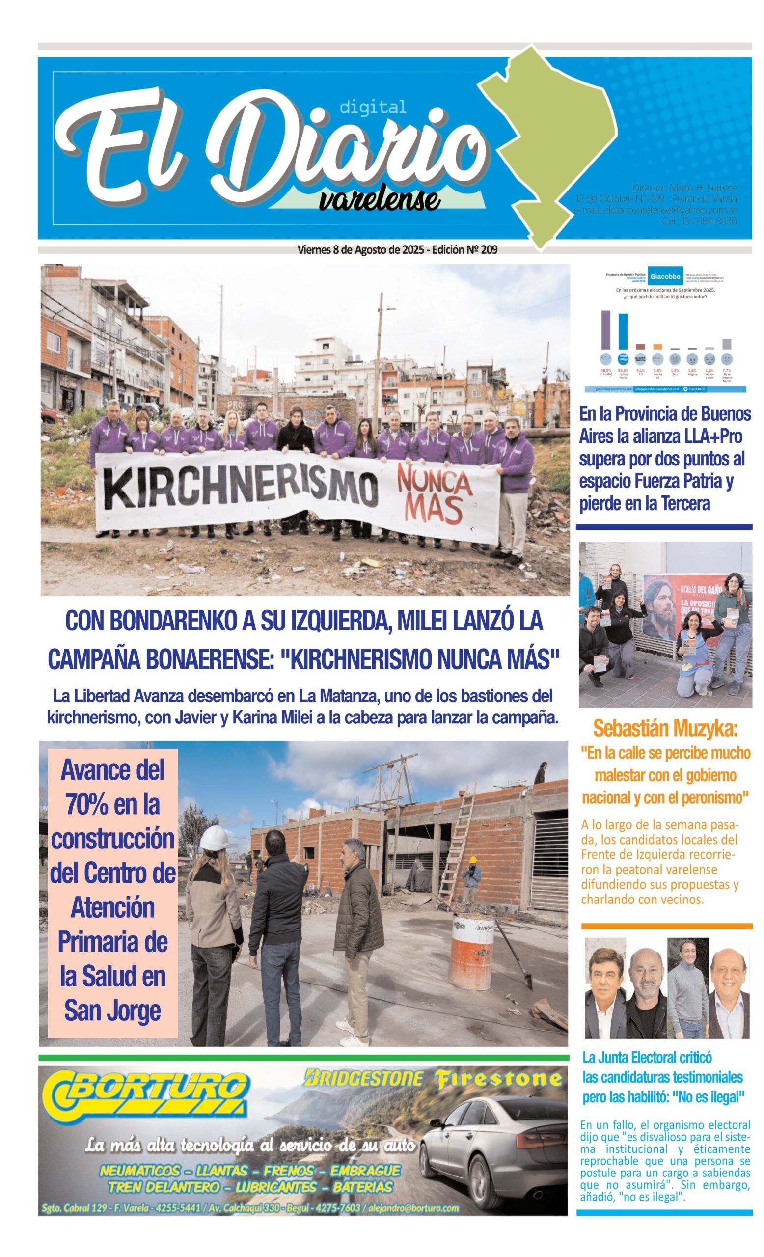 TAPA DEL DIARIO 18/6/2025