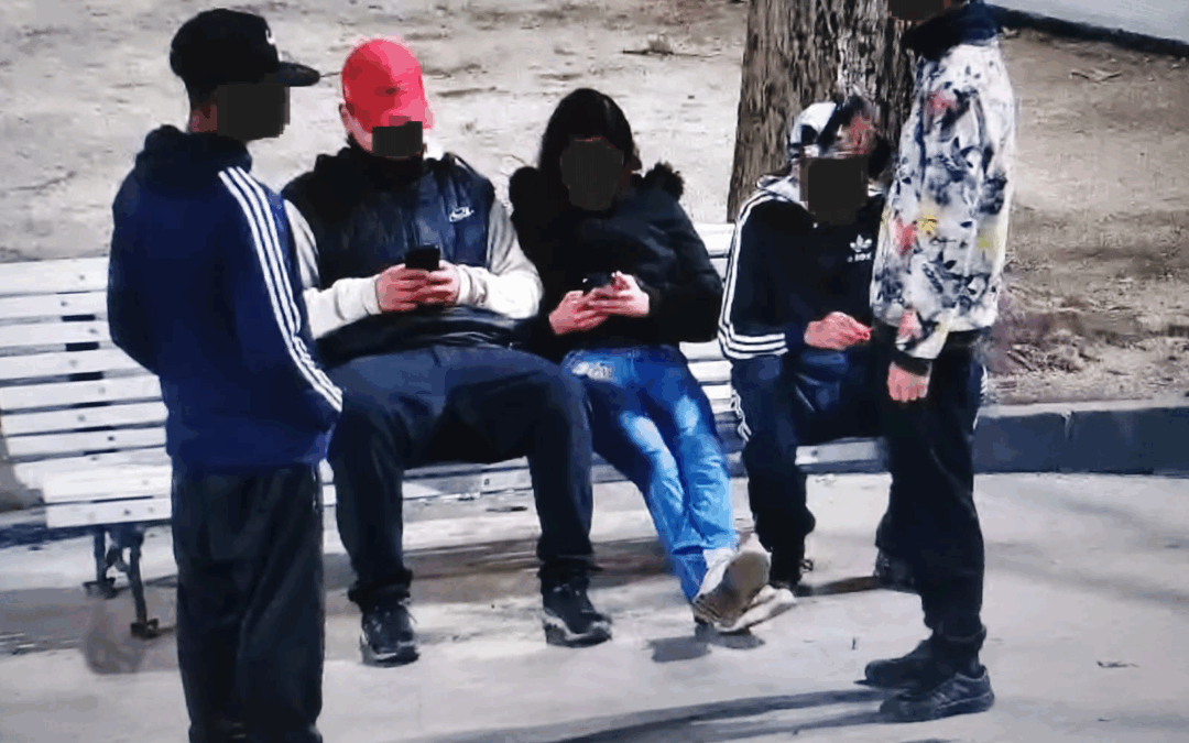 Armados en la Plaza San Juan Bautista: Era una réplica