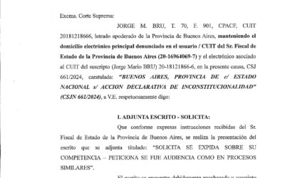 Kicillof presentó un recurso en la Corte por las  deudas que Milei tiene con Provincia: $12 billones