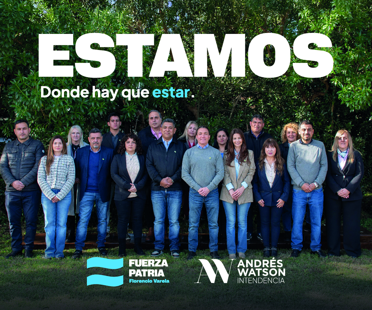 ESTAMOS, Donde hay que estar.