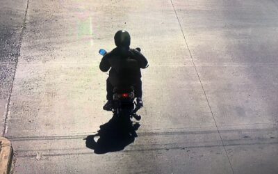 El Anillo Digital captó la patente de una moto robada