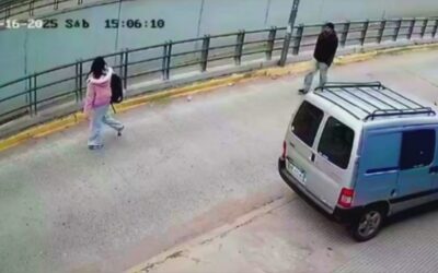 Denuncian que un hombre persigue y acosa a mujeres: Fue  filmado en la colectora del bajo nivel de la avenida Hudson