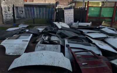 Santo Tomás: Otro desarmadero desarmado por la policía