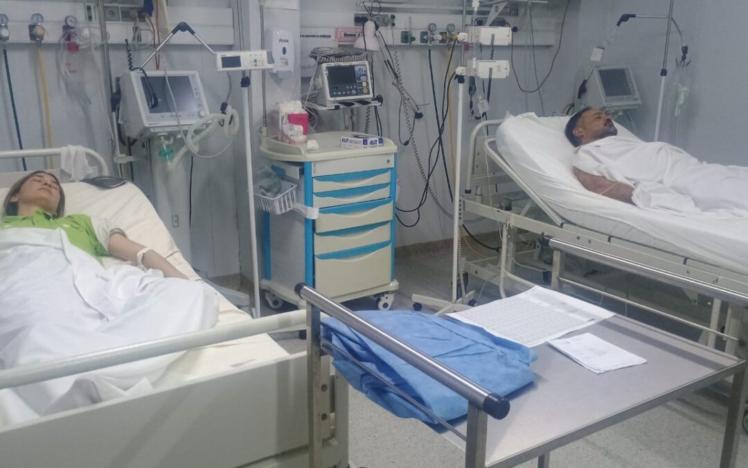 Base del SAME de La Capilla: Una médica y un chofer heridos por descarga eléctrica
