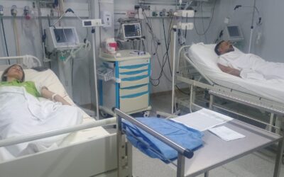 Base del SAME de La Capilla: Una médica y un chofer heridos por descarga eléctrica