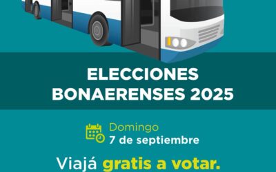 Transporte público gratuito en Florencio Varela durante las votaciones provinciales