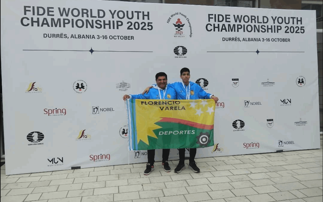 Ajedrecista del distrito en competencia internacional