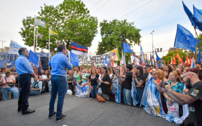 Fuerza Patria de Florencio Varela cerró la campaña en la sede del PJ