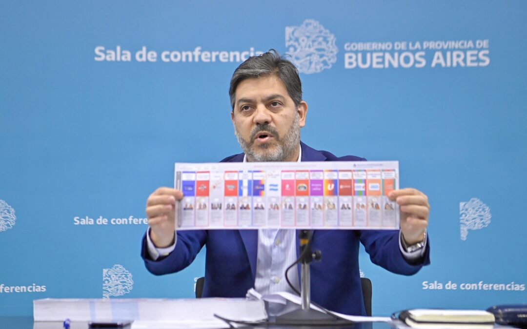 El próximo domingo se usará por  primera vez la Boleta Única de Papel