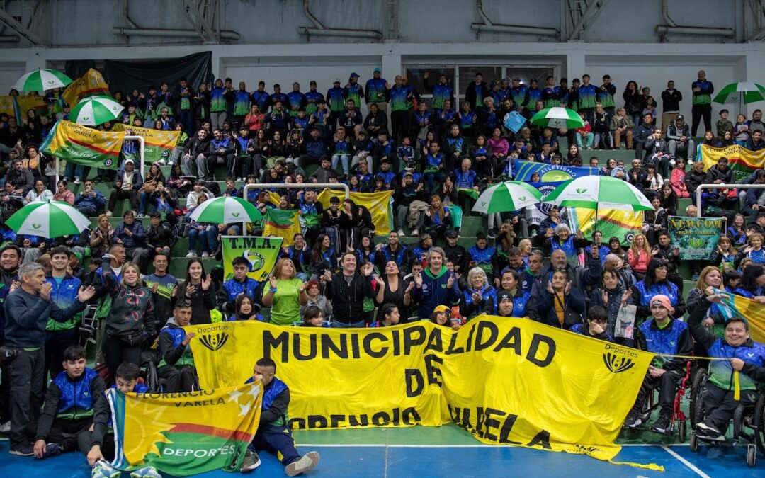 La comitiva de Florencio Varela rumbo a la gran final de los Juegos Bonaerenses 2025