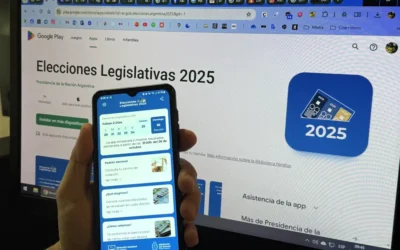 Ya está disponible la aplicación «Elecciones Legislativas 2025» para seguir los resultados desde el celular
