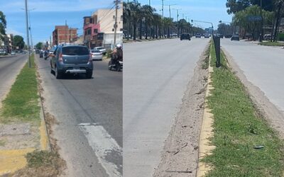 Escoba, pala y voluntad  para las calles de Varela
