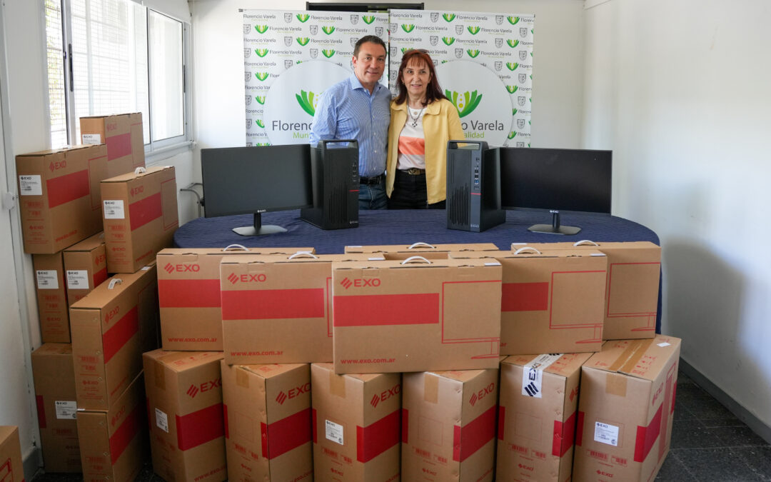 Nuevos insumos tecnológicos para Centros de Salud varelenses