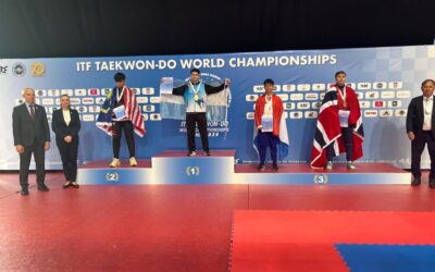 Varelense y Campeón Mundial de taekwondo