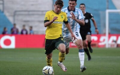 Defensa luchó hasta el final, pero  no pudo con Racing en Avellaneda