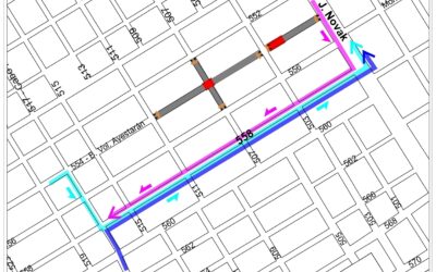 Reconstrucción de pavimento en San Jorge