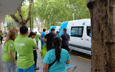Una protesta de trabajadores del SAME terminó con la renuncia del subsecretario Néstor Moreno