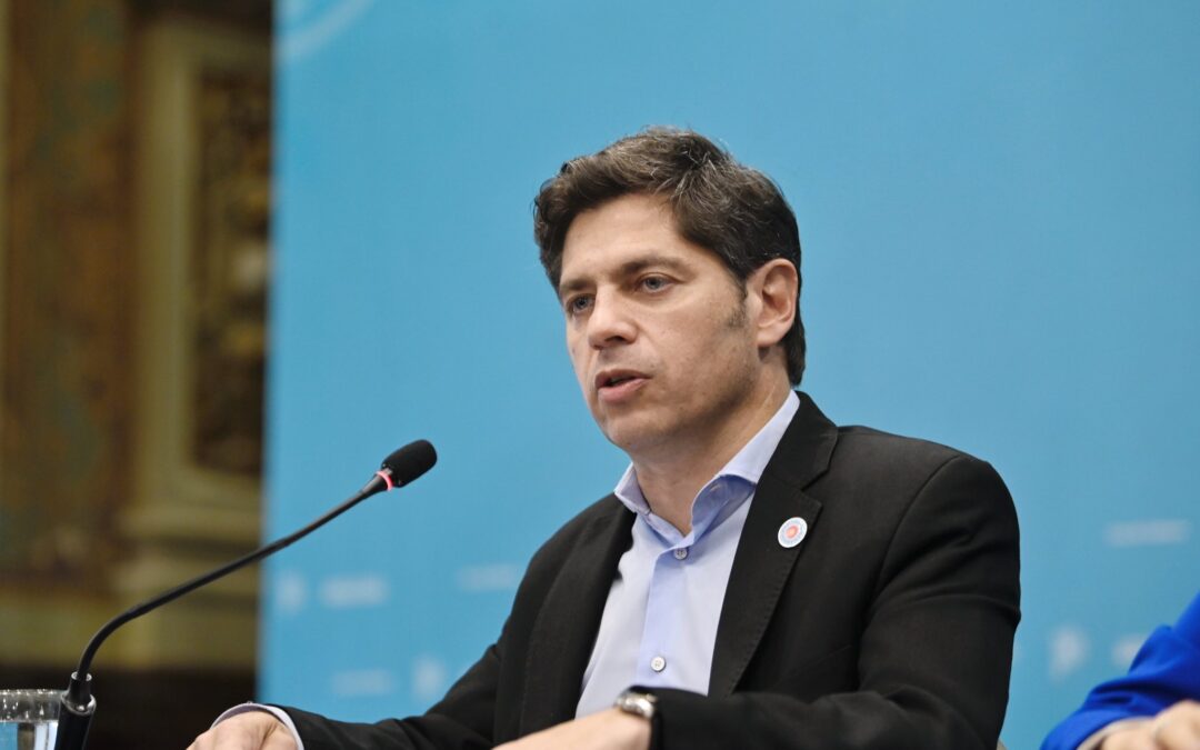 Kicillof pidió a la Legislatura que apruebe la Ley de  Financiamiento y dijo que el país está en «recesión
