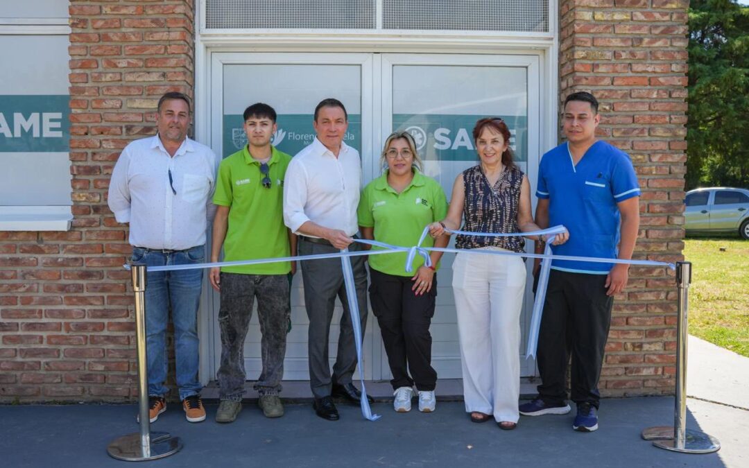 Nueva base SAME para ampliar la cobertura sanitaria en Florencio Varela