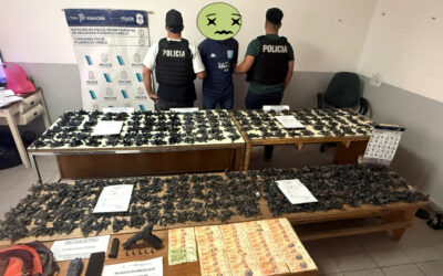 Secuestraron 2.900 dosis de cocaína y desarticularon una banda narco que operaba en un campo de Florencio Varela