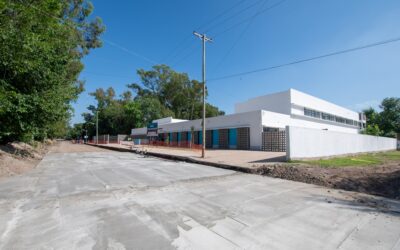 La Capilla: Avanzan las obras de pavimentación y en la Escuela Nº 15