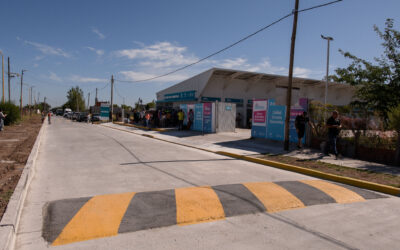 Culminó la pavimentación en el acceso al Mercado Municipal
