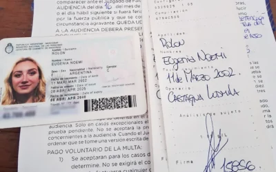 Las desventuras de la novia del TikToker de Milei en la Costa: borracha, estrelló su auto contra un poste