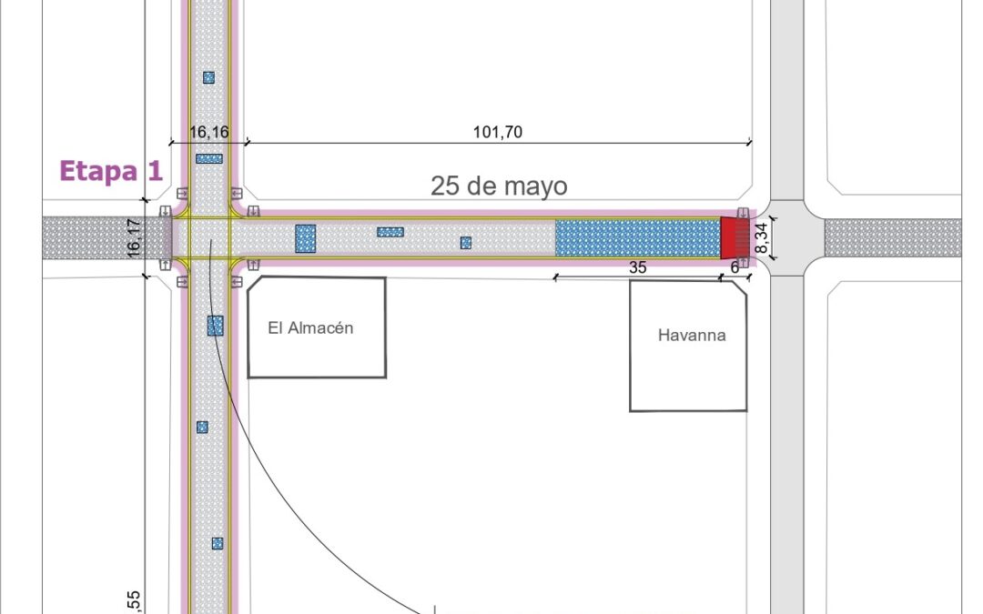 Puesta en valor de las calles empedradas en la zona céntrica del distrito