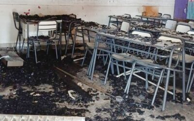 Otra Escuela Incendiada: Turno para La Primaria 54 del barrio Chacabuco