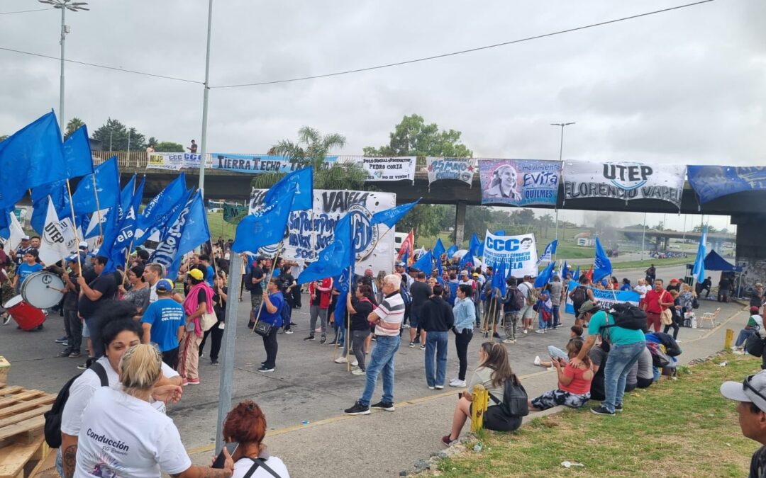 Contra la reforma laboral: Paro en Florencio Varela con  comercios abiertos y piquetes de organizaciones sociales