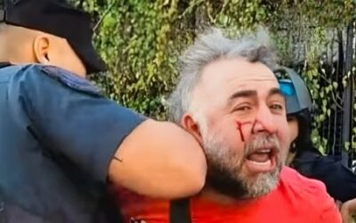 Agresión al camarógrafo en el Congreso: analizan sancionar a varios jefes de la Policía Federal