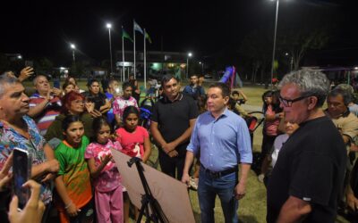 Modernización del alumbrado público en Villa Mónica Vieja