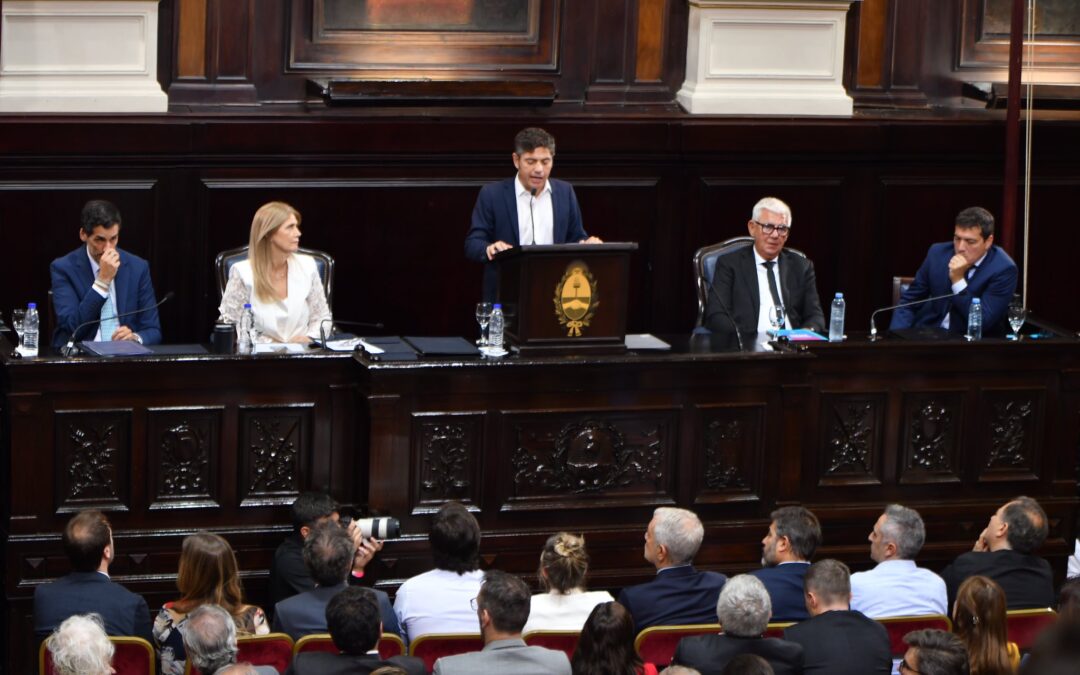 Kicillof anunció beneficios impositivos y una regulación para plataformas digitales