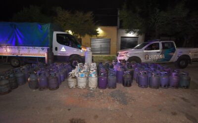 Allanamiento en una vivienda por venta ilegal de garrafas