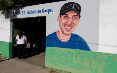 Con el nombre de Sebastián Campos la comunidad de la Escuela Secundaria Nº56 bautizó a la institución