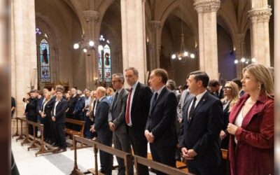 La misa en Luján por el Papa Francisco reunió a  Adorni y Kicillof, pero Villarruel no dio el presente