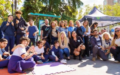 Inclusión en comunidad en la plaza San Juan Bautista