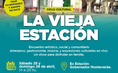 «La Vieja Estación», un ciclo cultural para  revalorizar el patrimonio histórico del distrito