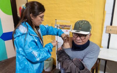 Jornada sanitaria en San Rudecindo