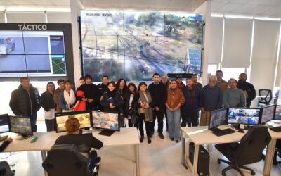 Reunión de seguridad con frentistas  de los barrios Santa Inés y Luján