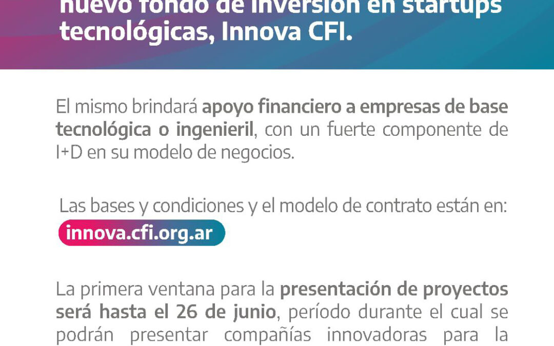 Fondos de innovación:  Financiamiento para empresas varelenses